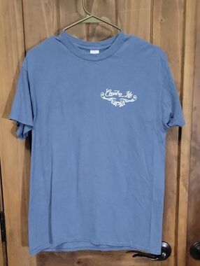 Womens Short-Sleeve T-Shirt in Light Blue
